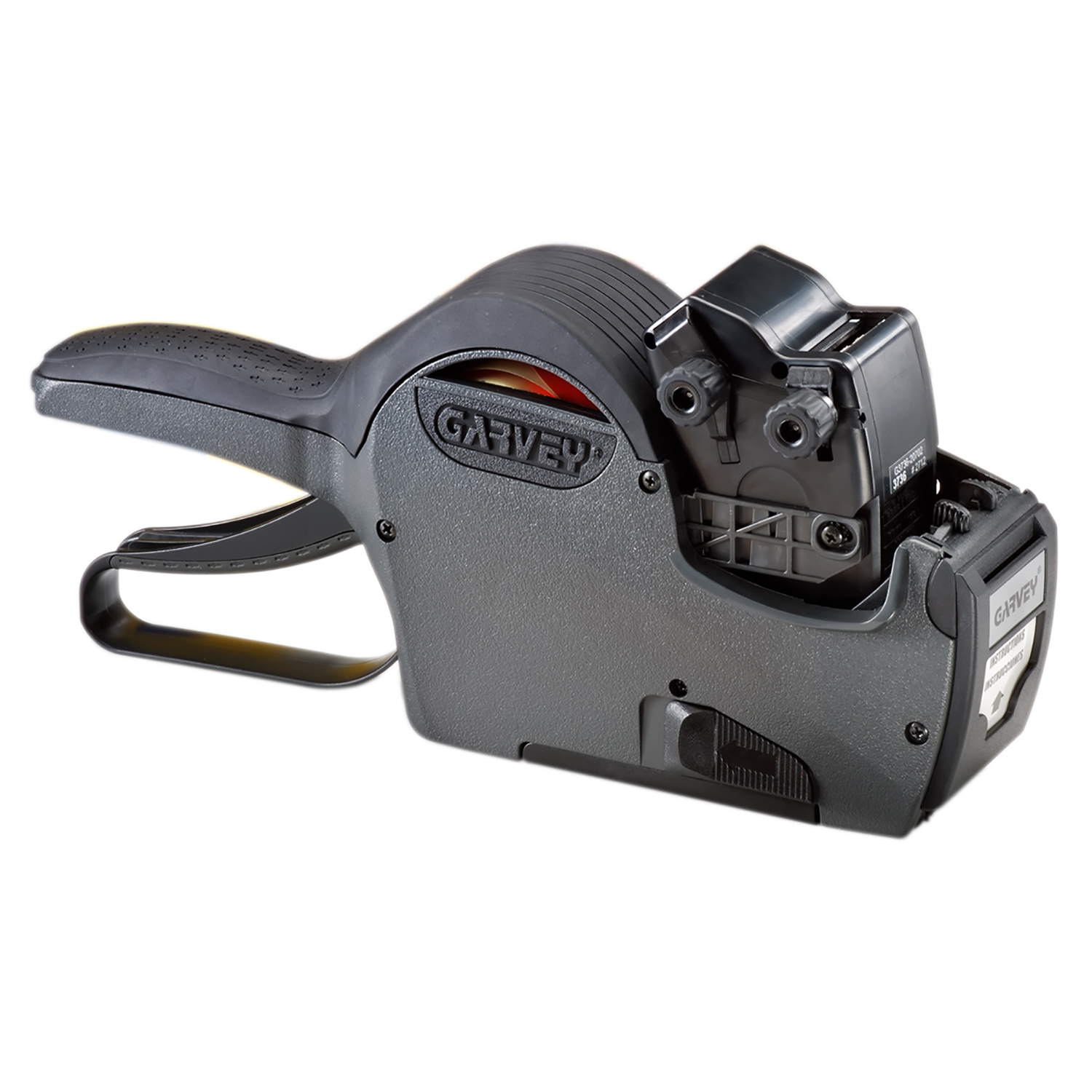 22-7 22-8 Price Gun//Labelers 11,000 Labels with Security Slits 9 Rolls Free Ink Roller Veltec 2212 Fluorescent Red Pricing Labels for Garvey and Contact 22-6